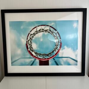 Hoop Dreams Framed Children's Art Print 21x17"